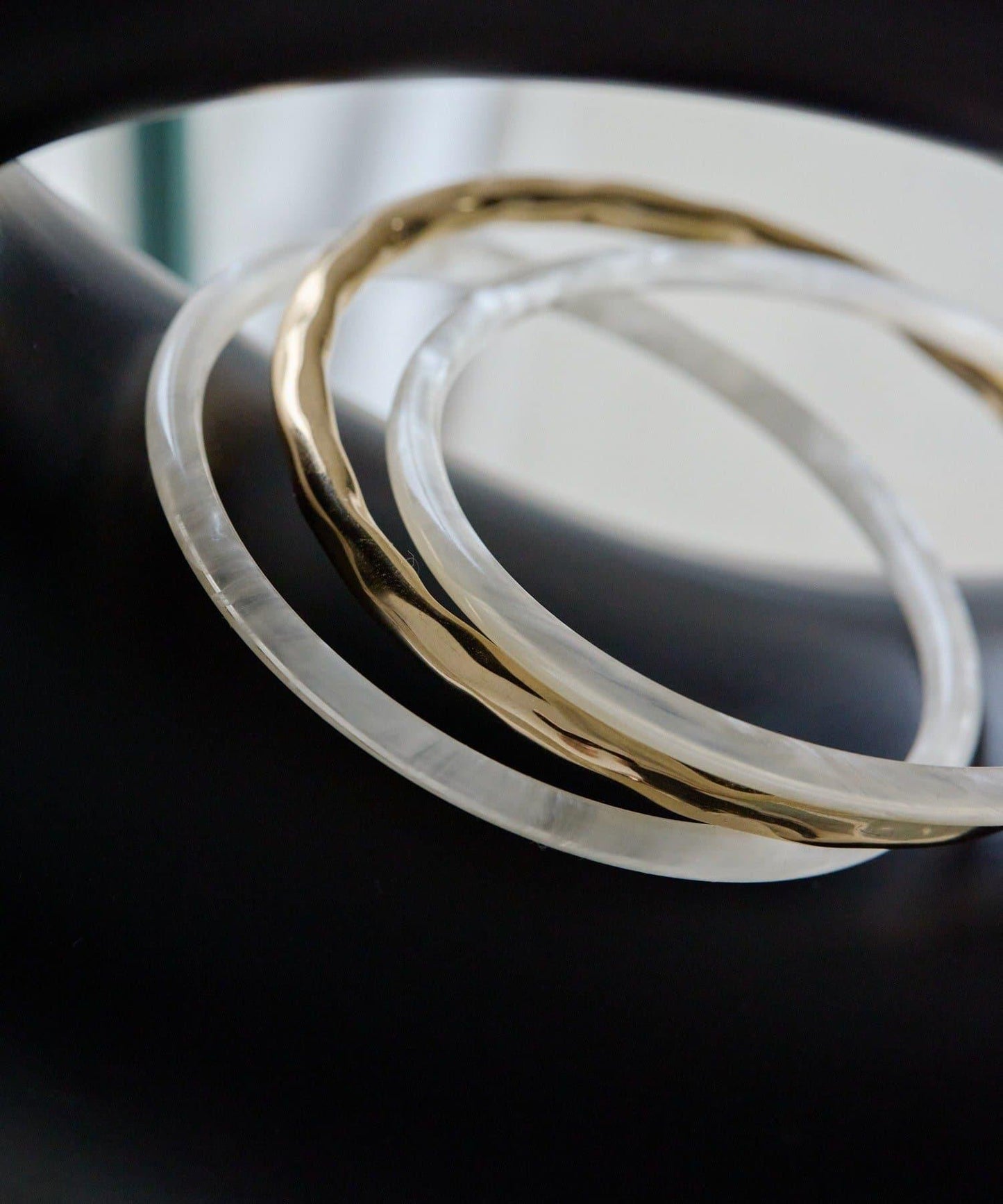 微妙色系三連手鐲