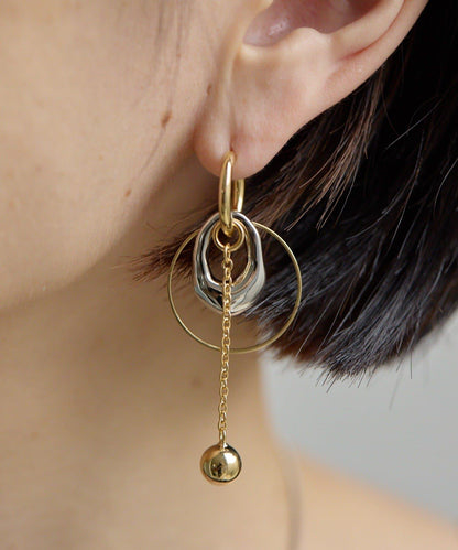 裝飾圈形耳環