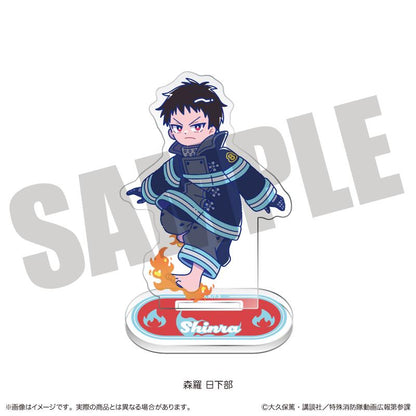 《炎炎消防隊》 第三季_にゅ～とろ 第二彈 亞克力立牌 A 森羅 日下部
