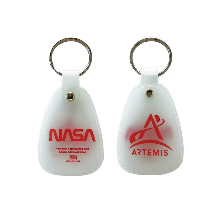 NASA WESTERN馬鞍造型夜光鑰匙扣