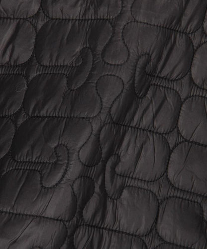 亮面絎縫中長夾克帶荷葉邊 / W0964 / W0965