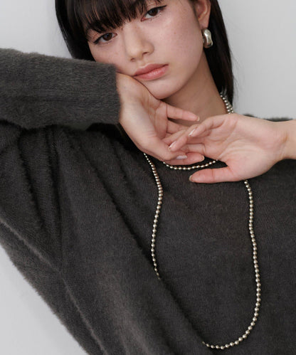 迷你羽毛柔軟針織套頭衫