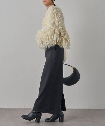 【Loungedress】流蘇針織大衣