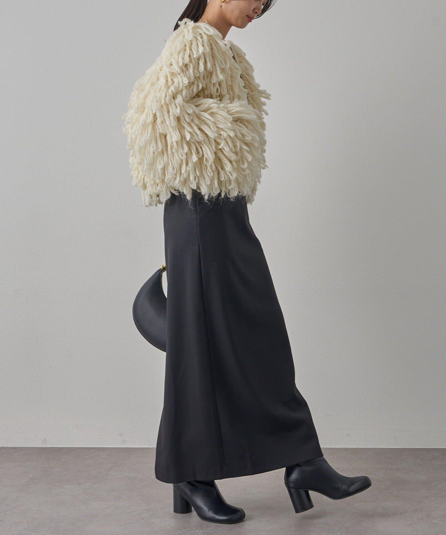 【Loungedress】流蘇針織大衣