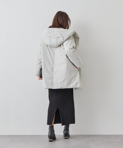 《上品顯瘦◎》啞光絎縫長款羽絨服