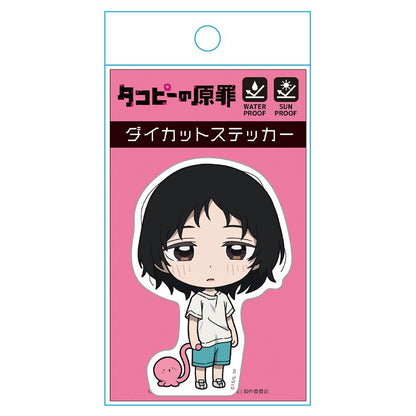 タコピー的原罪_異形剪裁貼紙 靜香&タコピー
