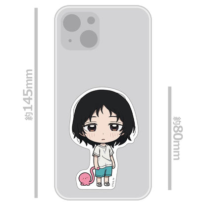 タコピー的原罪_異形剪裁貼紙 靜香&タコピー