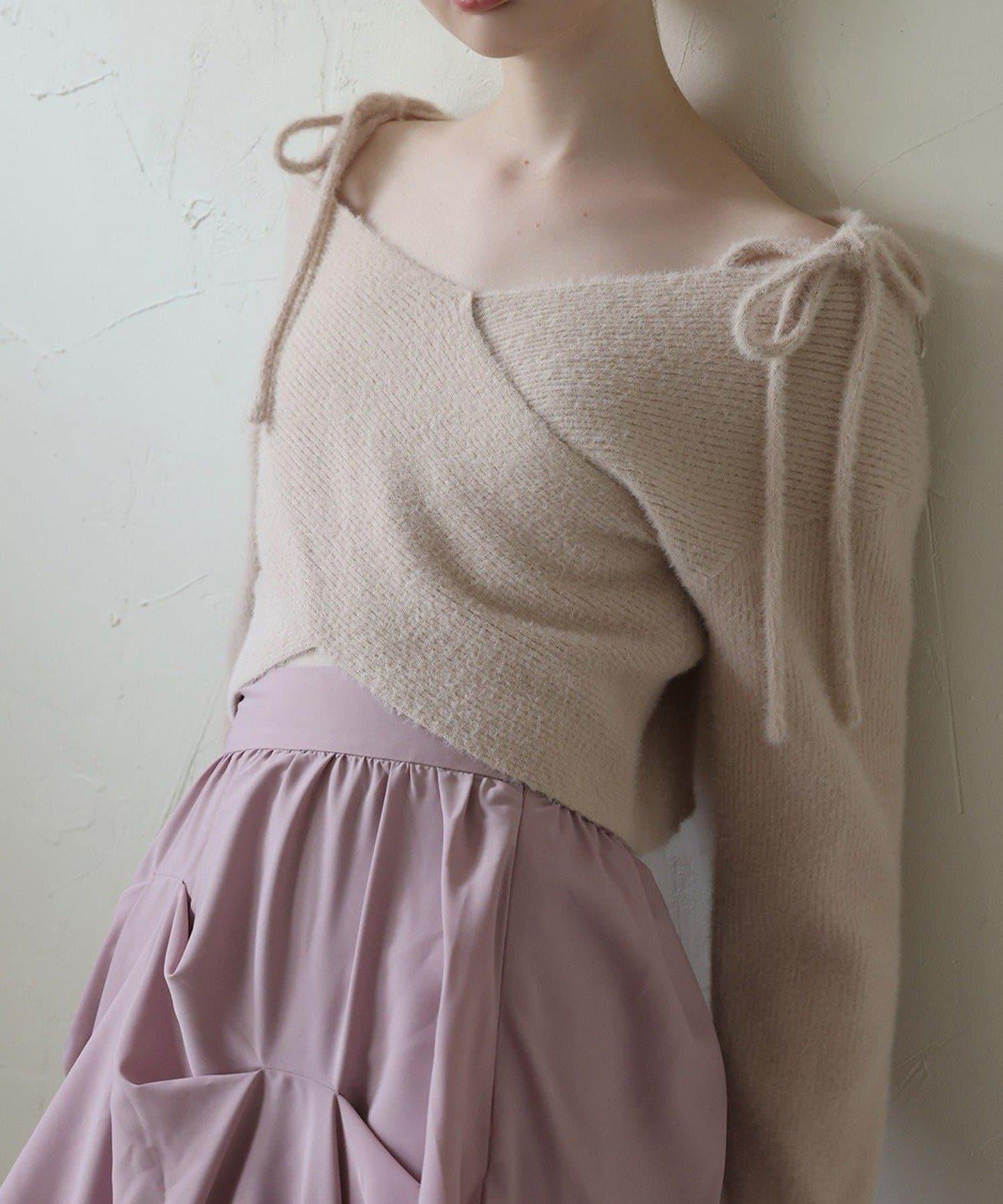 【Seemi.】交叉針織衫