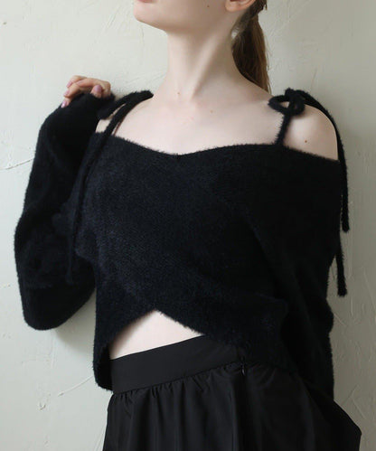 【Seemi.】交叉針織衫