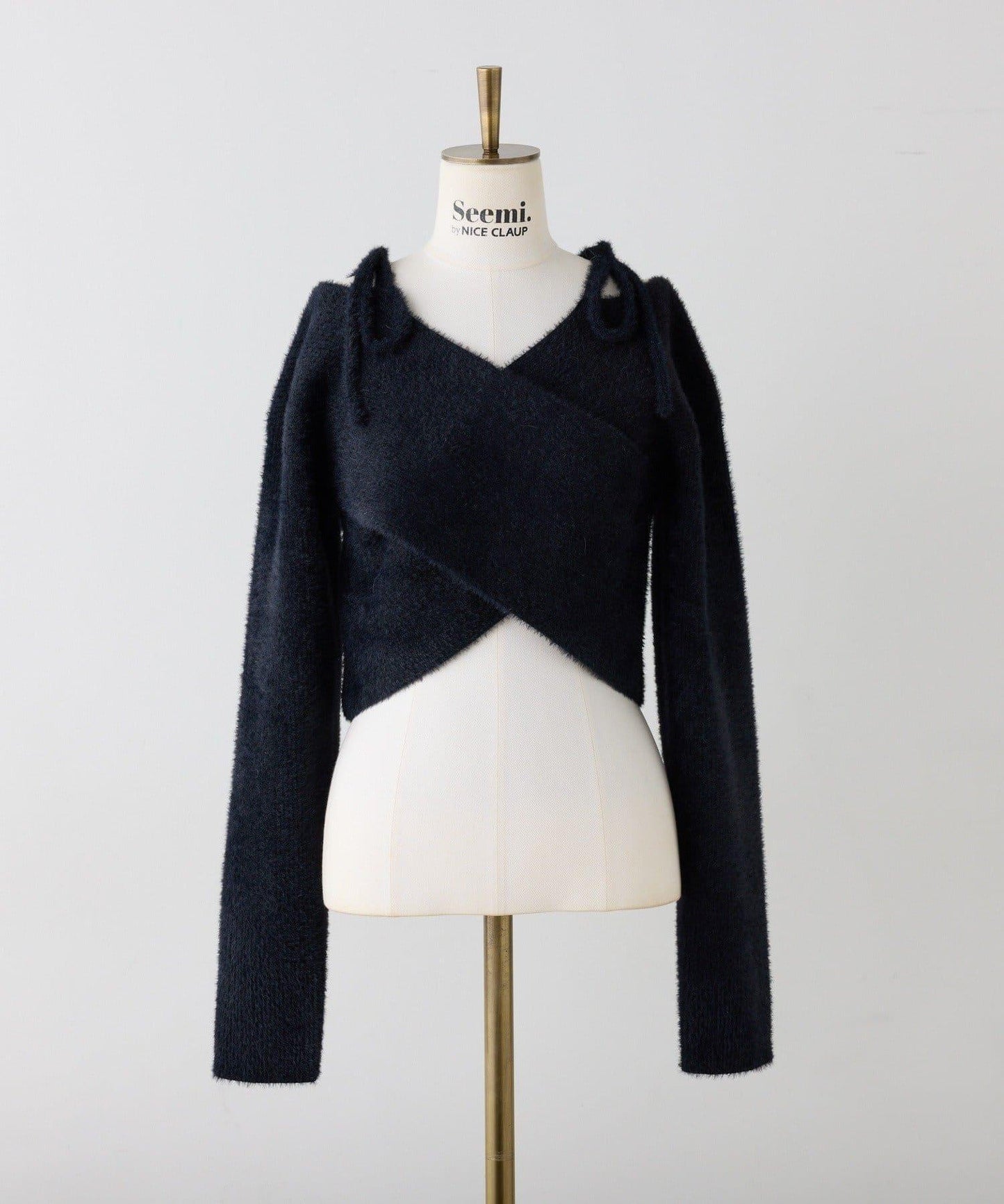 【Seemi.】交叉針織衫