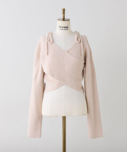 【Seemi.】交叉針織衫