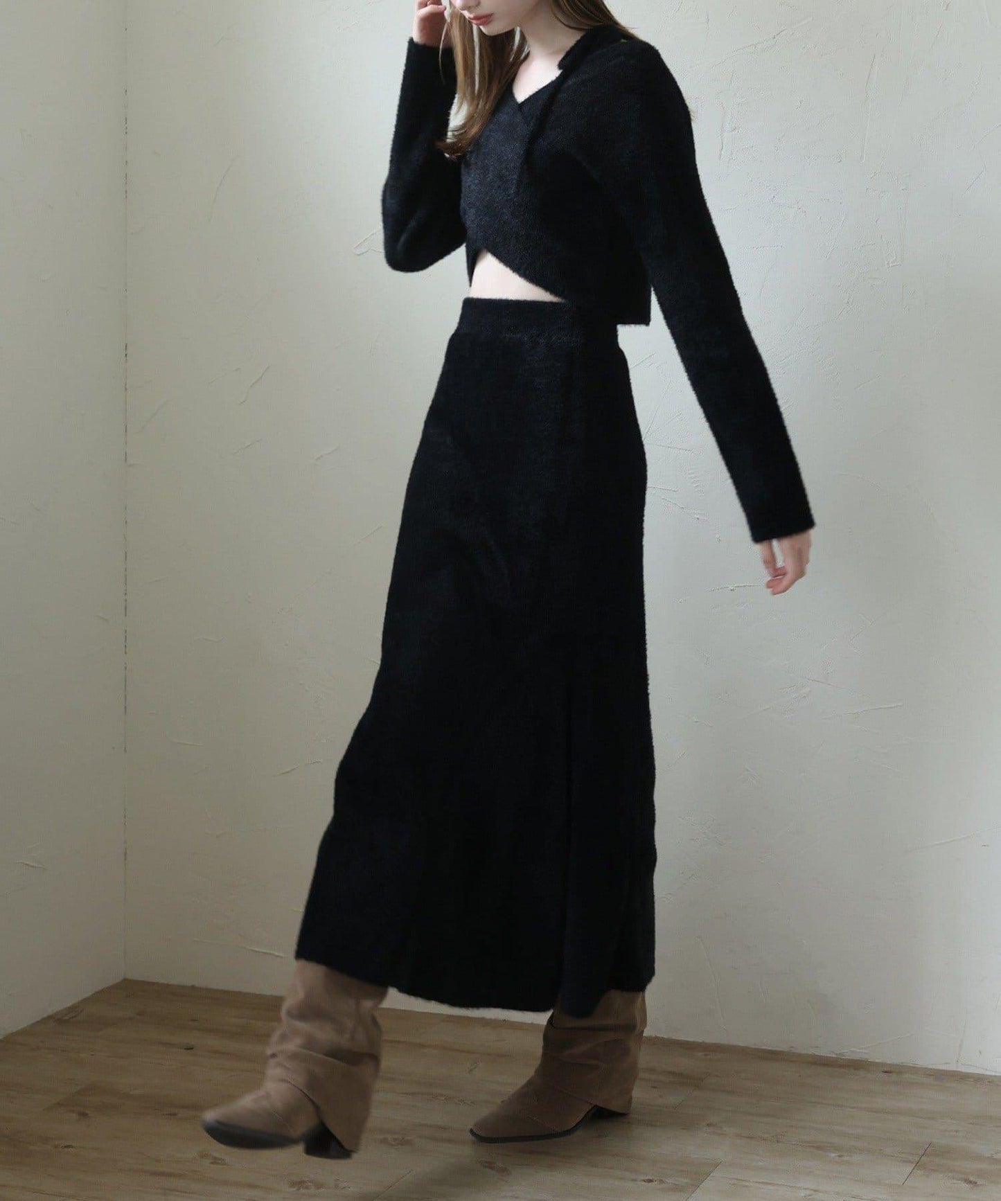 【Seemi.】交叉針織衫