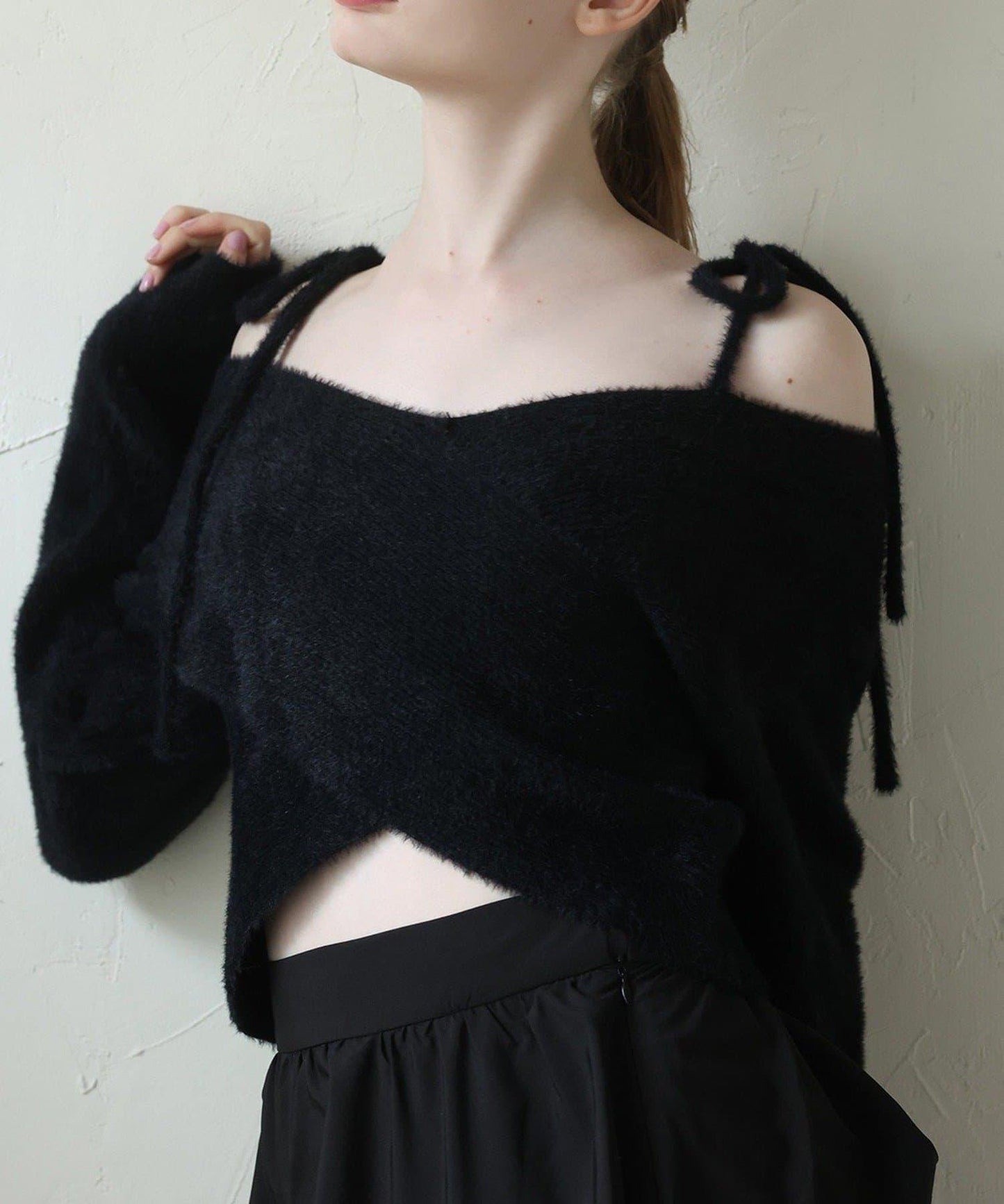 【Seemi.】交叉針織衫