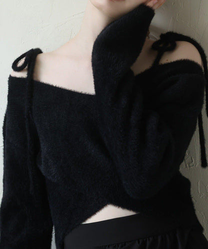 【Seemi.】交叉針織衫