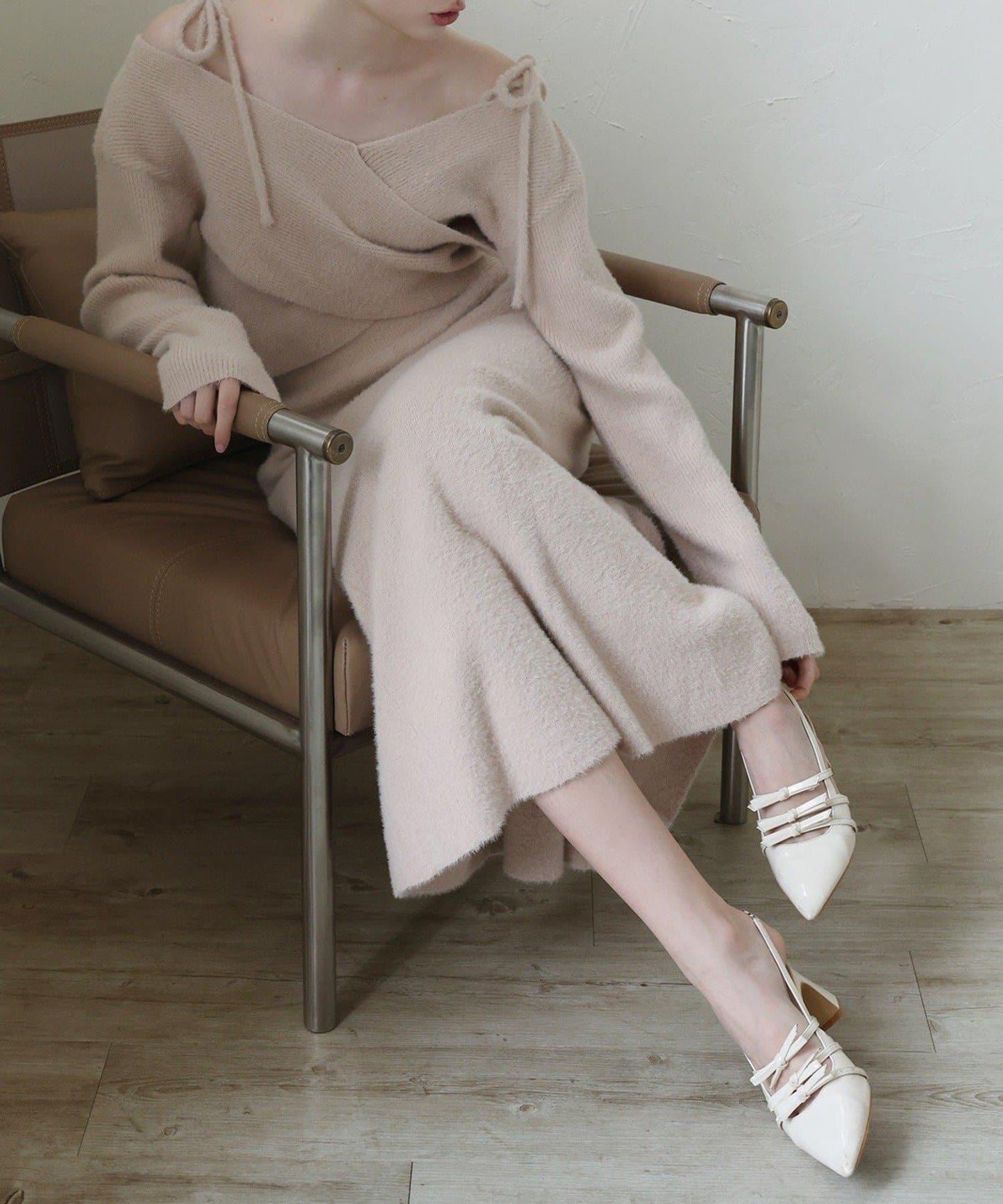 【Seemi.】交叉針織衫