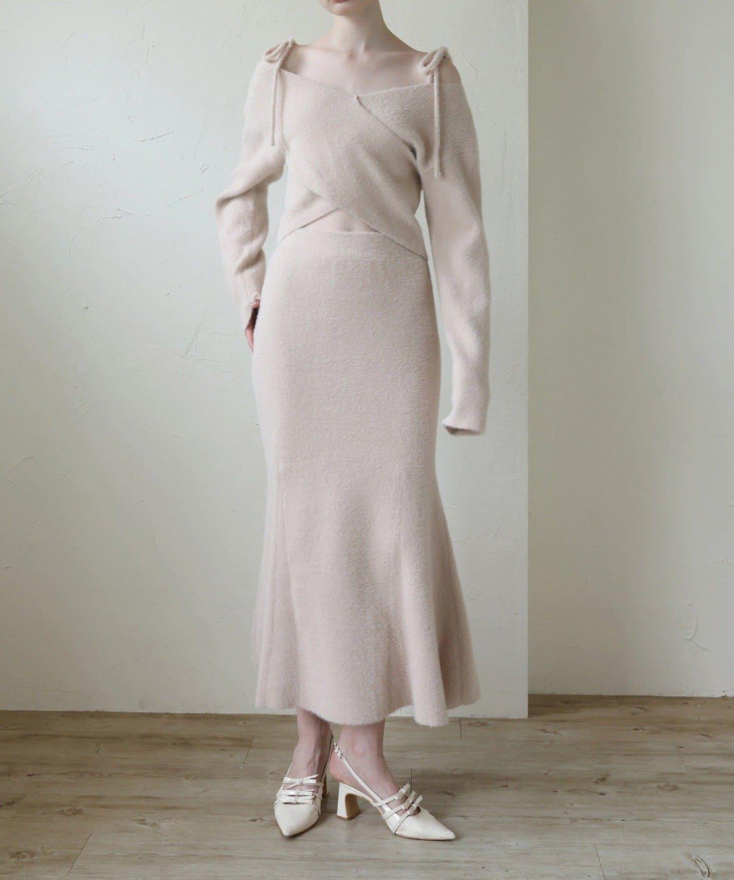 【Seemi.】交叉針織衫