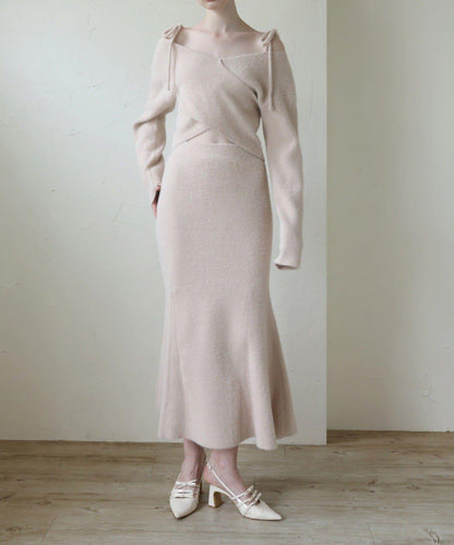 【Seemi.】交叉針織衫