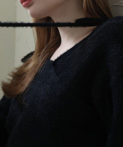 【Seemi.】交叉針織衫