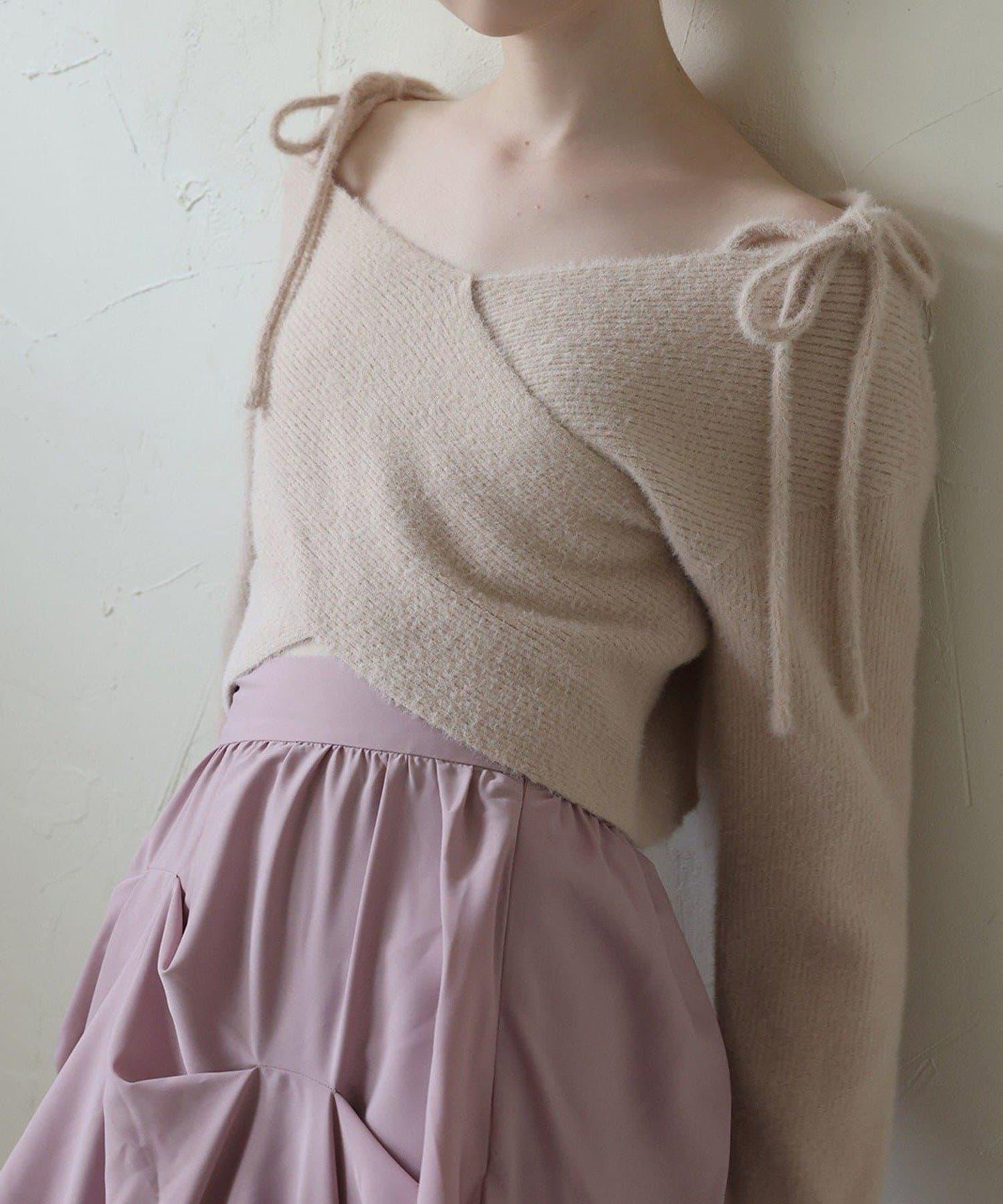 【Seemi.】交叉針織衫