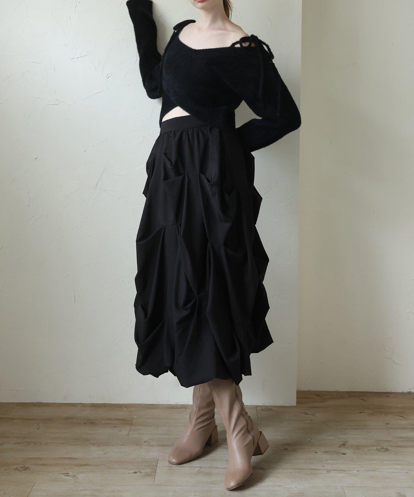 【Seemi.】交叉針織衫