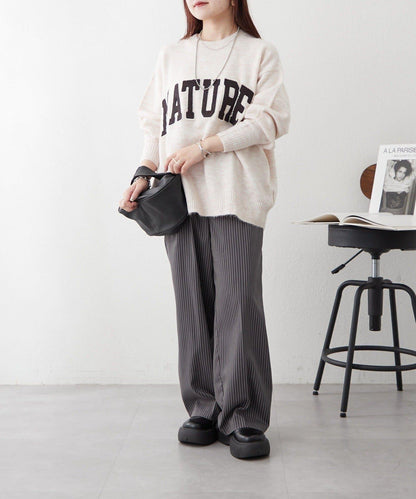 帶有標誌的針織衫