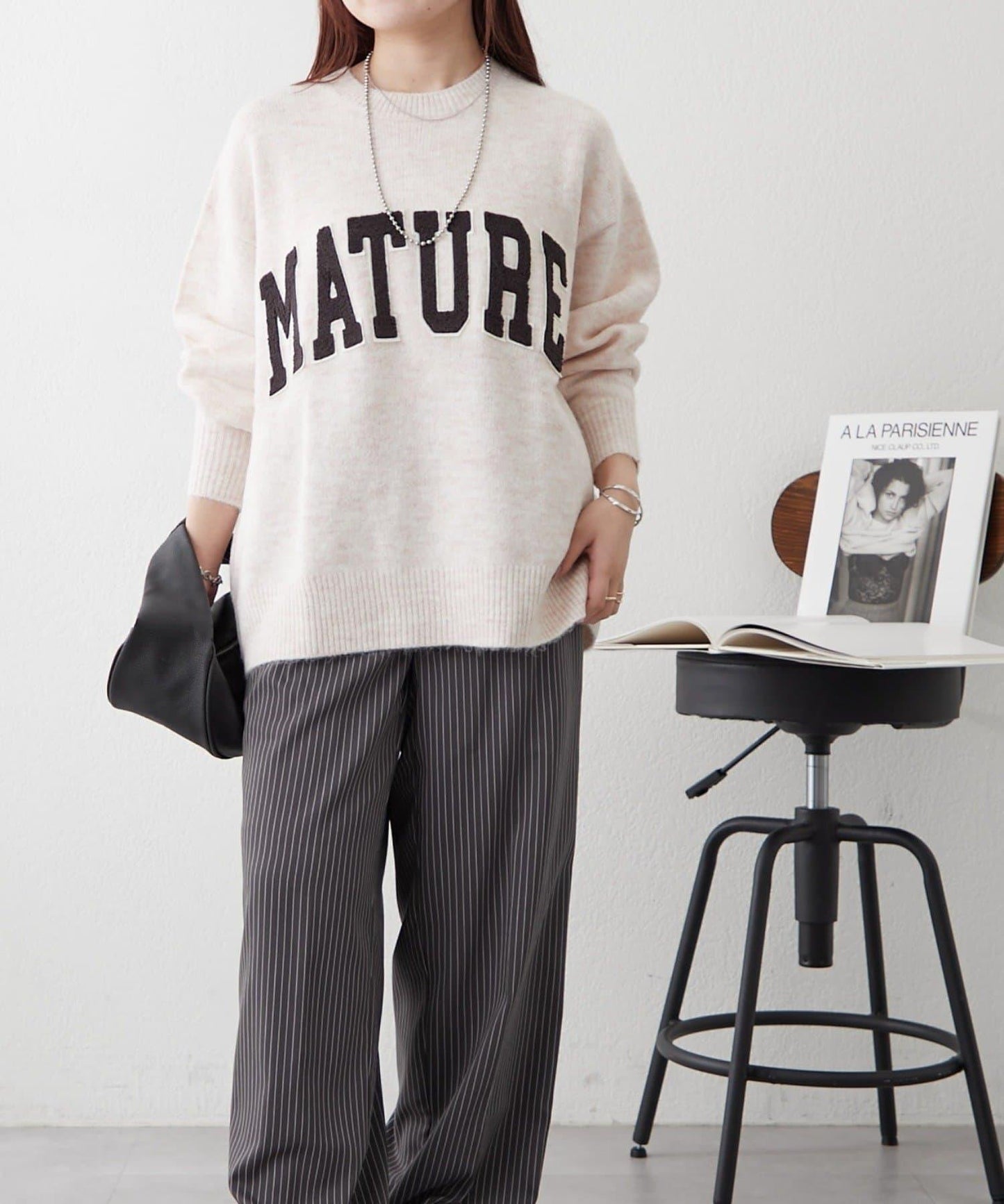 帶有標誌的針織衫