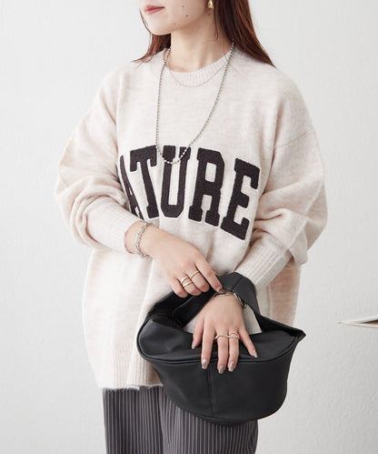 帶有標誌的針織衫