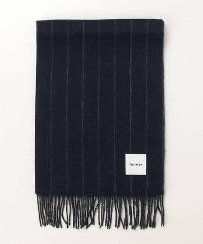 【羊絨混紡】羊毛雙面格紋圍巾