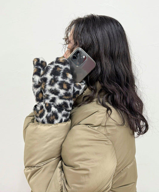 【Coldbreaker/コールドブレーカー】帶指孔羊羔絨手套