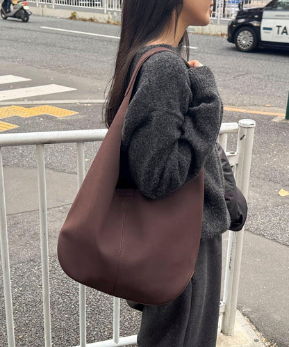 附化妝包圓形單肩包