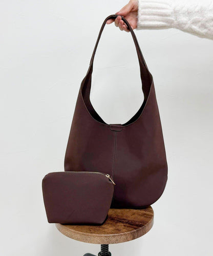 附化妝包圓形單肩包