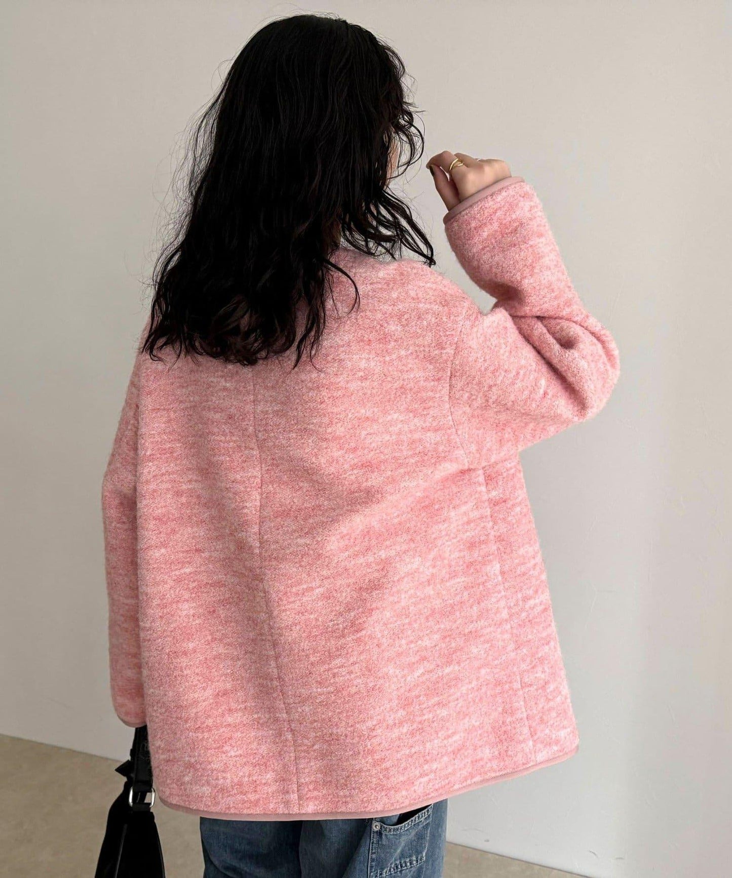 壓縮針織中式大衣