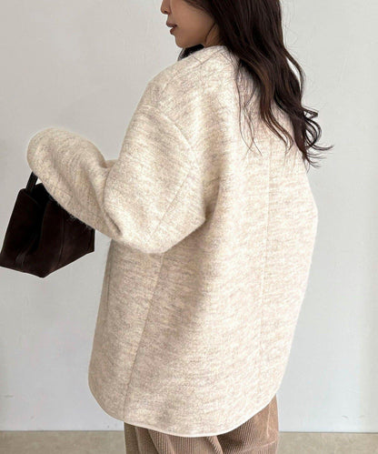 壓縮針織中式大衣