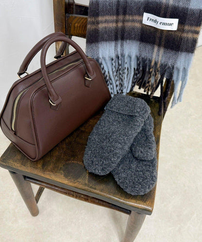 【Coldbreaker/コールドブレーカー】帶指孔羊羔絨手套