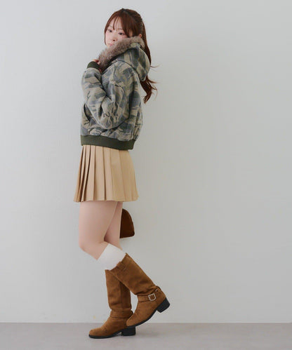 【RMAF】不同長度毛絨連帽外套