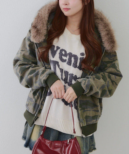 【RMAF】不同長度毛絨連帽外套