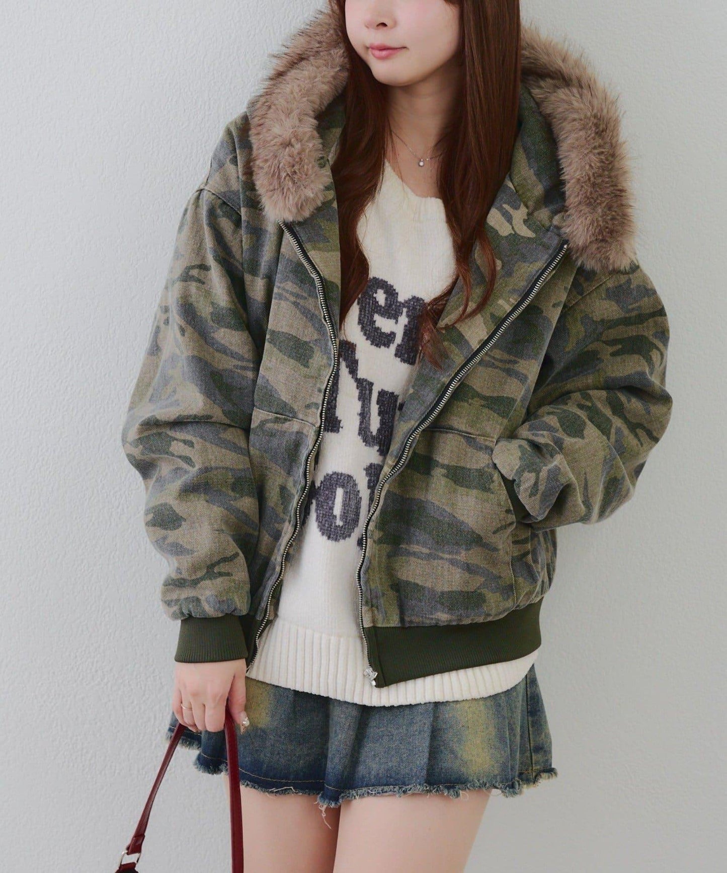 【RMAF】不同長度毛絨連帽外套