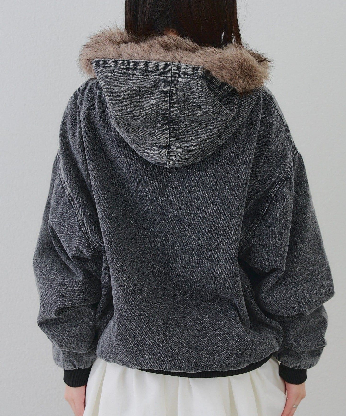 【RMAF】不同長度毛絨連帽外套