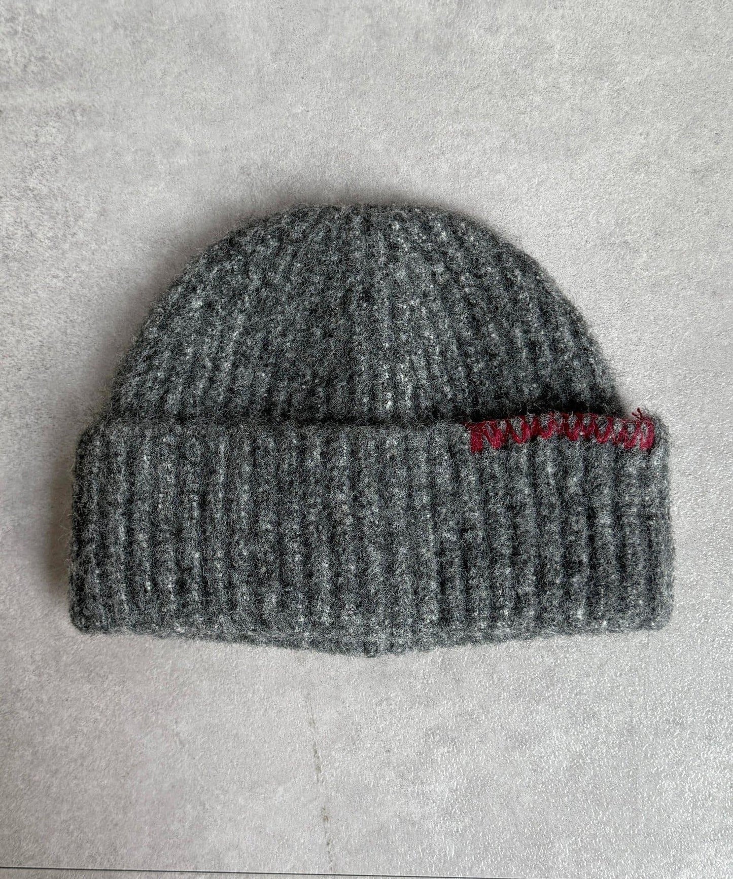 拼色縫線針織帽