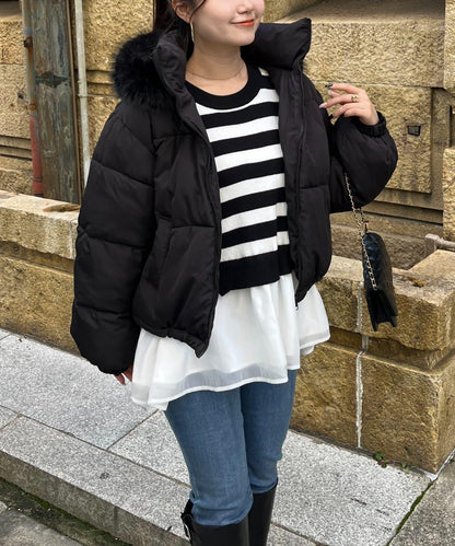 加厚仿毛皮中棉夾克