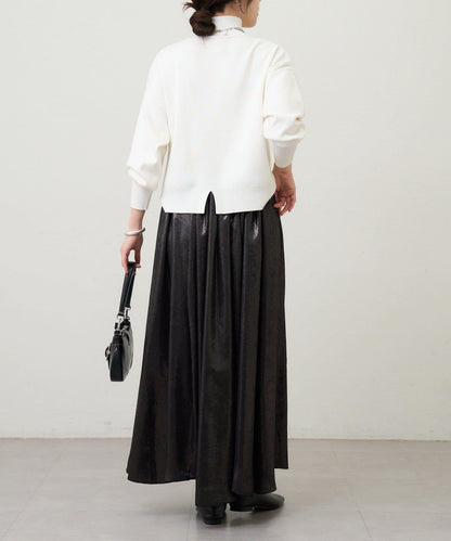 全針高領針織衫