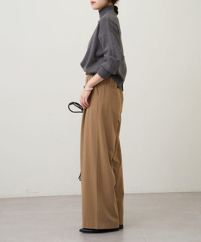 全針高領針織衫