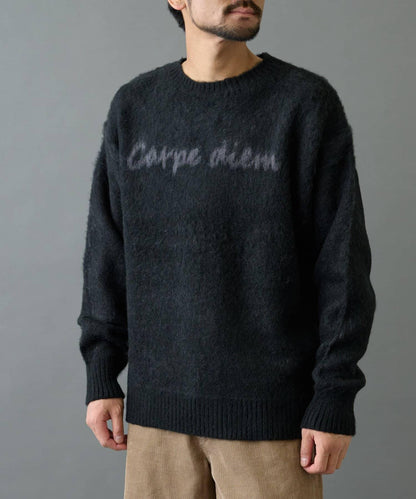 【復刻】仿馬海毛手寫風針織衫