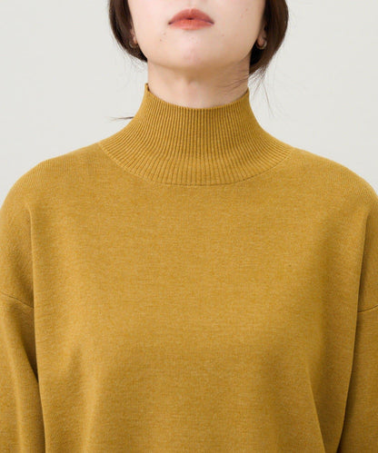 全針高領針織衫