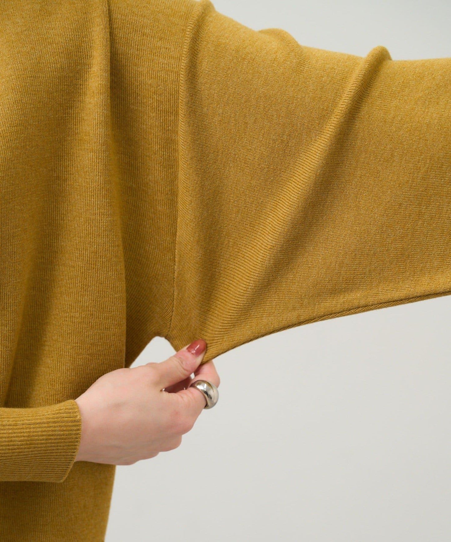 全針高領針織衫