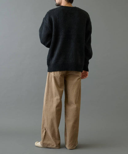 【復刻】仿馬海毛手寫風針織衫