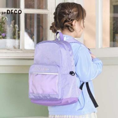 透明口袋雙肩包(M)