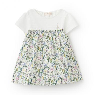 植物圖案長款上衣