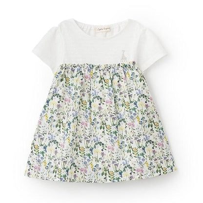 植物圖案長款上衣