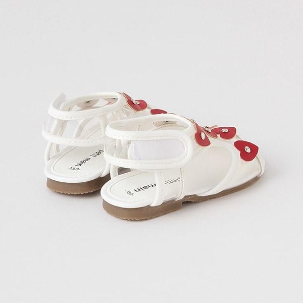 透明愛心涼鞋
